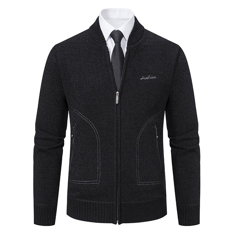 Alexander | Full-Zip Business Knit Cardigan for Men