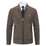 Alexander | Full-Zip Business Knit Cardigan for Men