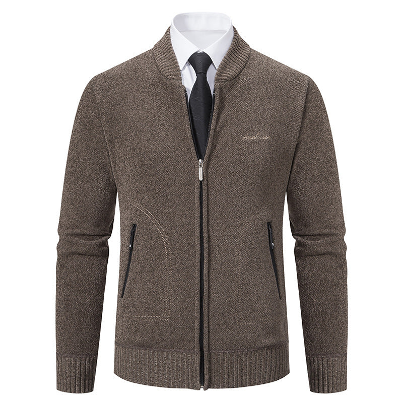 Alexander | Full-Zip Business Knit Cardigan for Men
