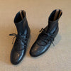 Madeline | Lace-Up Leather-Look Ankle Boots for Women
