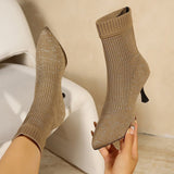 Chloe | Glitter Ankle Boots with Block Heel for Women