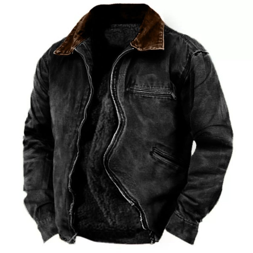 Marlon | Warm Winter Jacket with Fur Lining