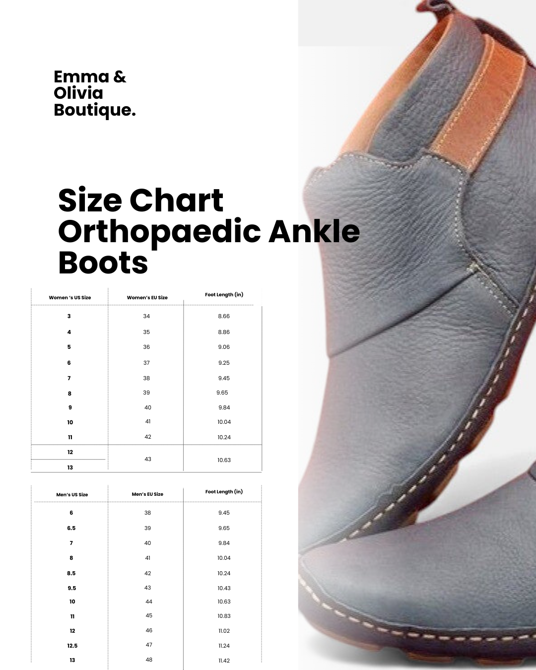Felicity | Comfort Ankle Boots with Elastic Side Panels