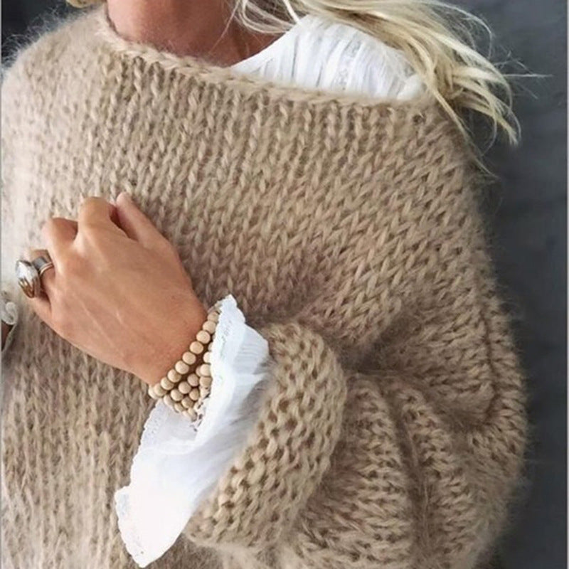 Louisa | Oversized Knit Pullover Sweater