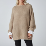 Louisa | Oversized Knit Pullover Sweater