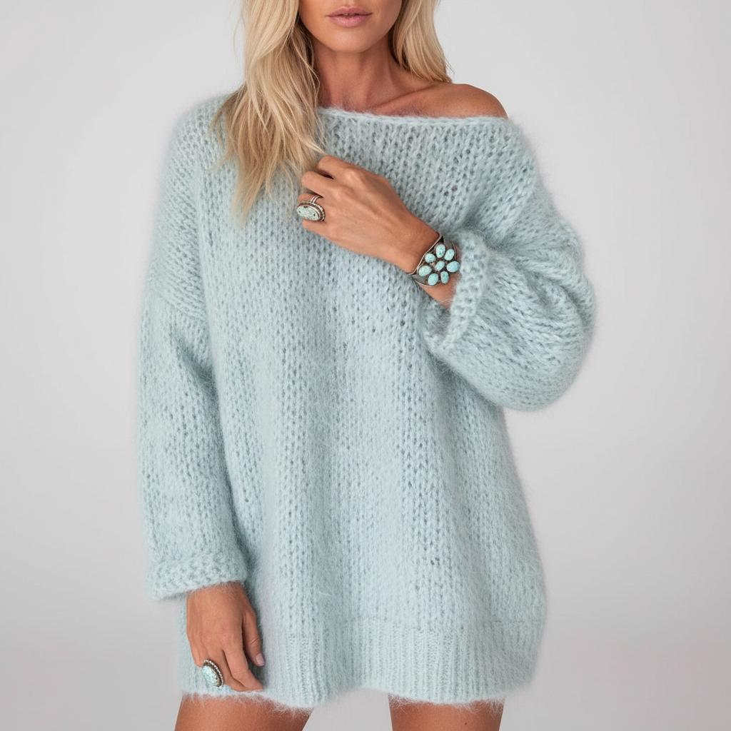 Louisa | Oversized Knit Pullover Sweater