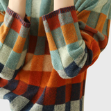 Olivia | Van Gogh Multicolour High-Neck Pullover