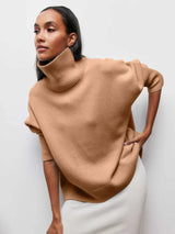 Queenie | Cozy Oversized Turtleneck Sweater
