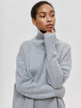 Queenie | Cozy Oversized Turtleneck Sweater