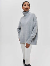 Queenie | Cozy Oversized Turtleneck Sweater