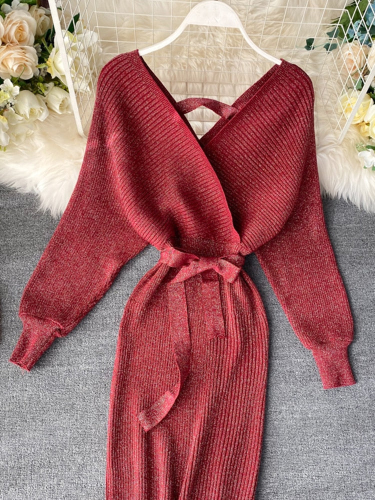 Maeve | Elegant Knit Dress for Women