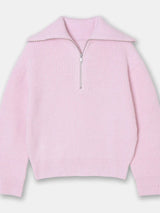 Ava | Wide Turtleneck Striped Sweater for Women