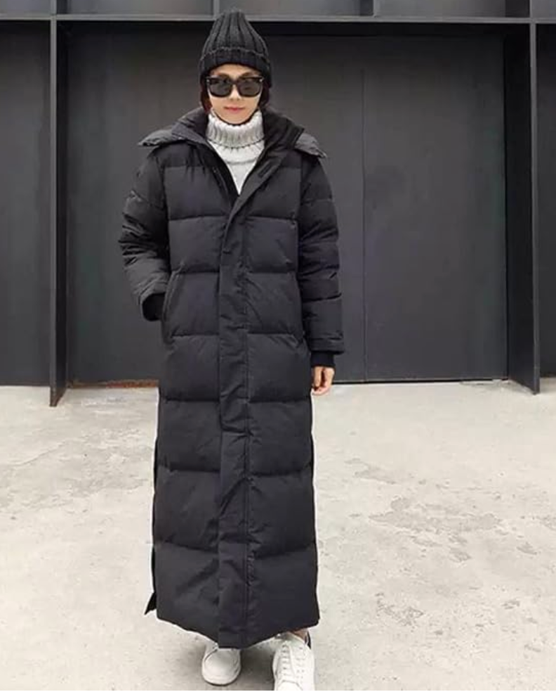 Victoria | Long Hooded Puffer Coat for Women