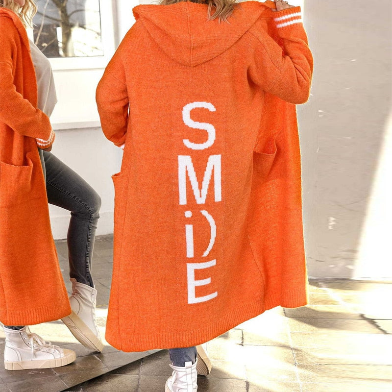Isadora | Oversized Hooded Dress with Graphic Print