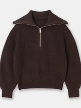 Ava | Wide Turtleneck Striped Sweater for Women