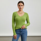Alina | Slim-Fit Knit Sweater for Women