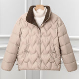 Yelena | Women’s Quilted Jacket with Arched Quilting