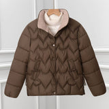 Yelena | Women’s Quilted Jacket with Arched Quilting