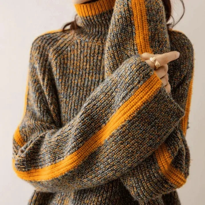 Piper | Stylish Turtleneck Knit Sweater