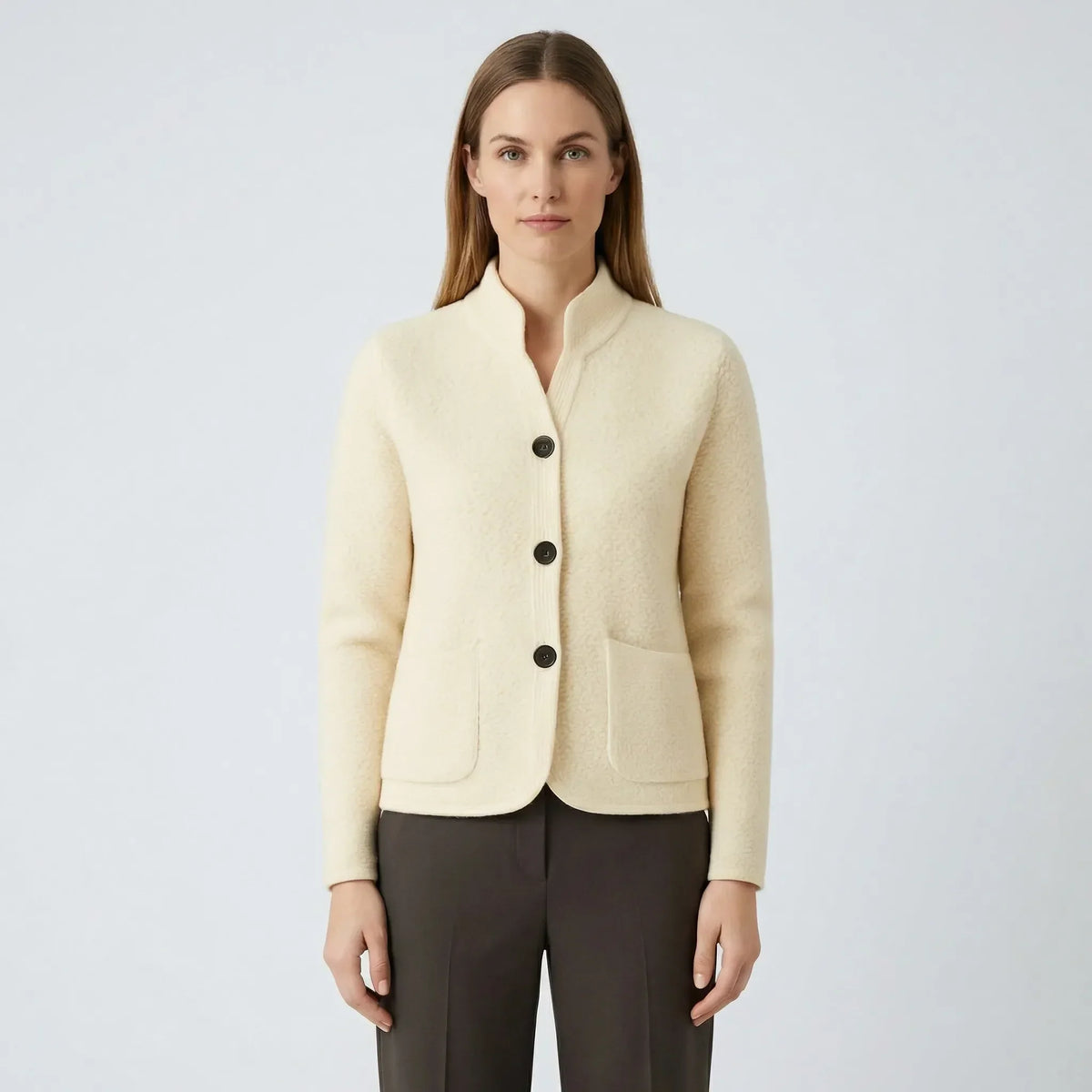 Marina | Tailored Cardigan Jacket with Pockets