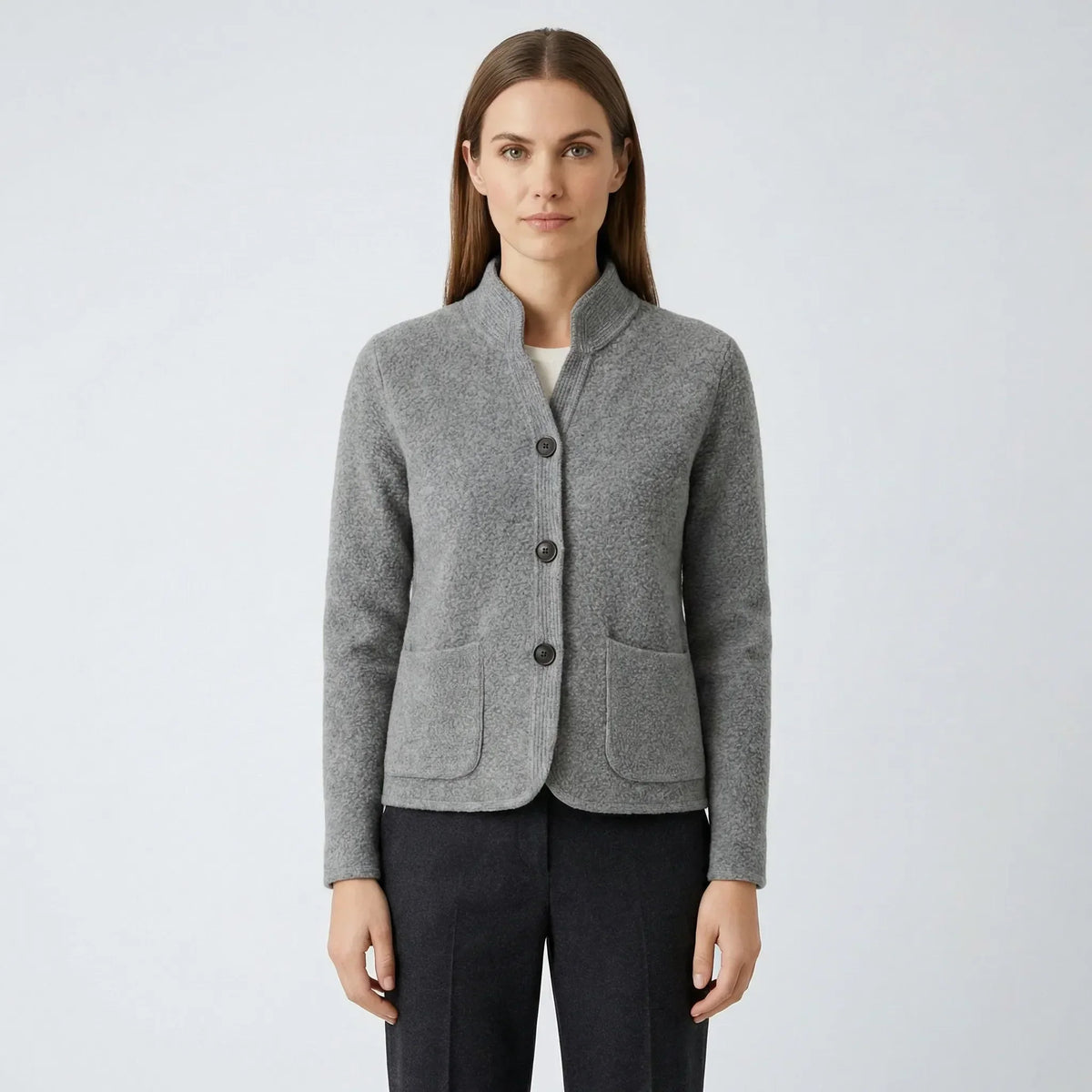 Marina | Tailored Cardigan Jacket with Pockets