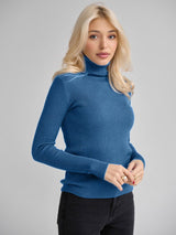 Vesper | Elegant Ribbed Turtleneck Sweater