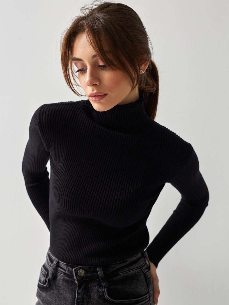 Vesper | Elegant Ribbed Turtleneck Sweater