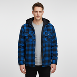 Zelda | Warm Plaid Button-Up Jacket for Men