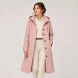 Hannah | Women's Hooded Water-Repellent Longline Coat