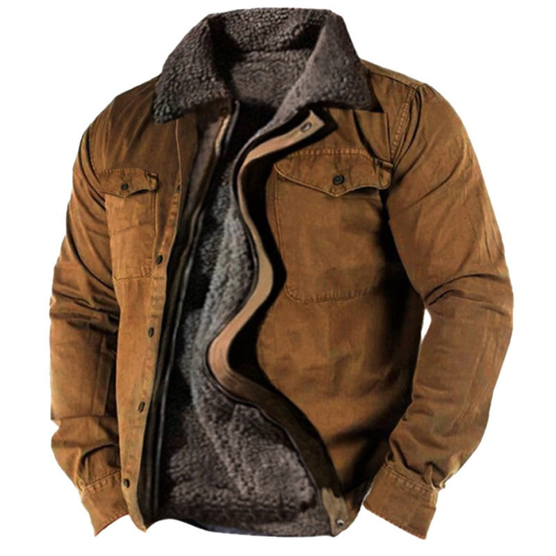 Marlon | Warm Winter Jacket with Fur Lining