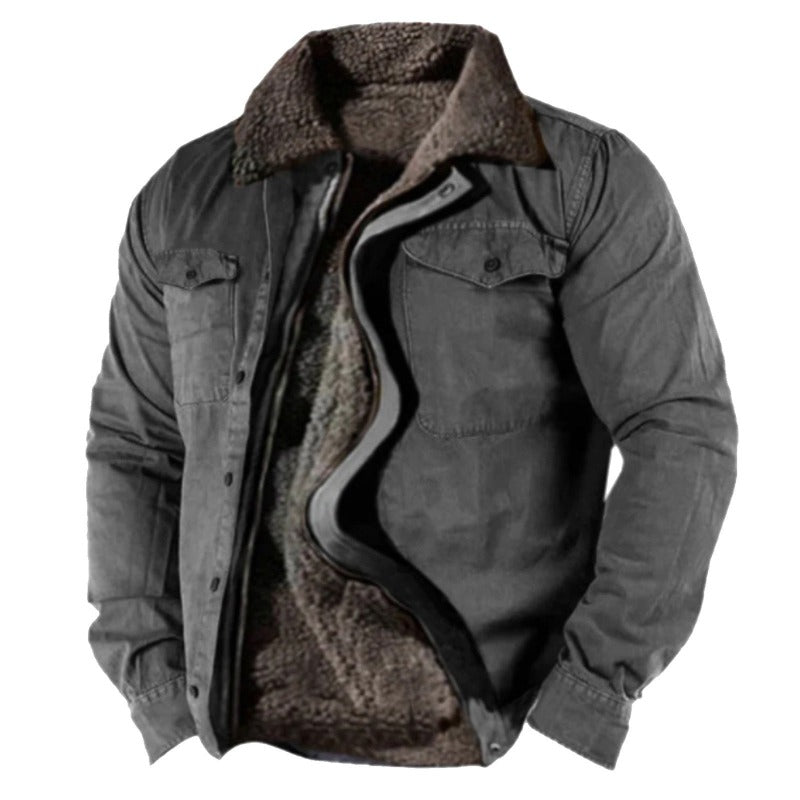Marlon | Warm Winter Jacket with Fur Lining