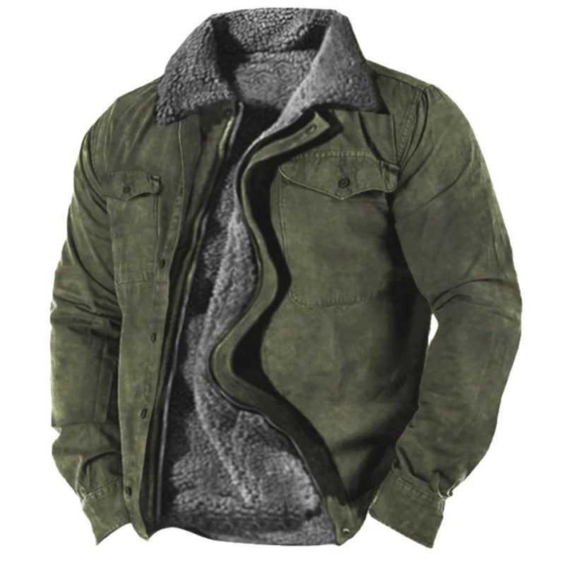 Marlon | Warm Winter Jacket with Fur Lining