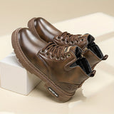 Alaric | Men's High-Top Lace-Up Boots