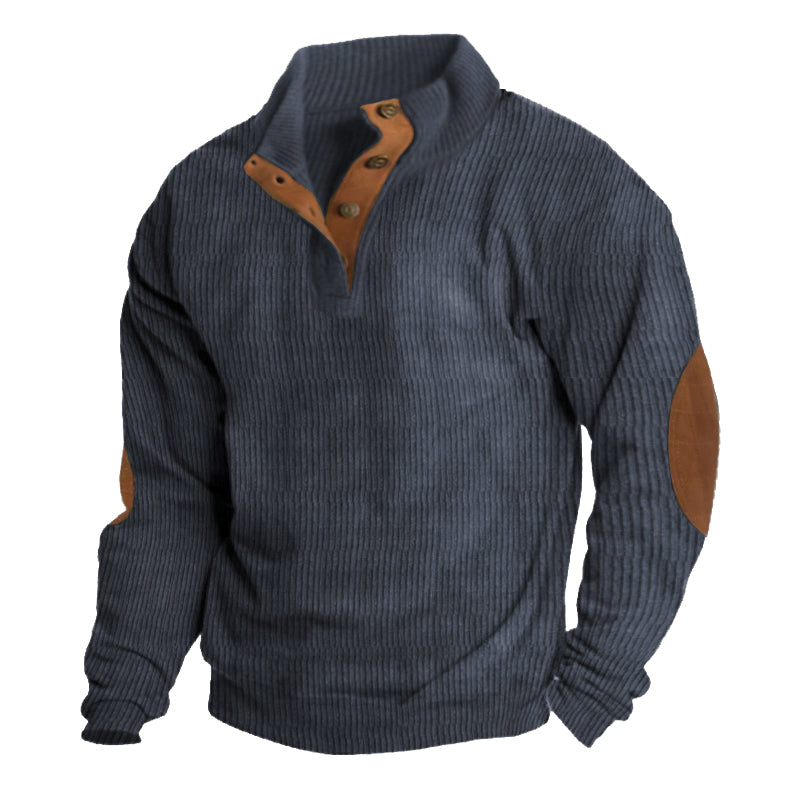 Juliette | Men’s Outdoor Sweater with Button Placket