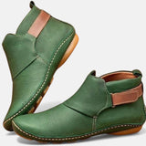 Felicity | Comfort Ankle Boots with Elastic Side Panels