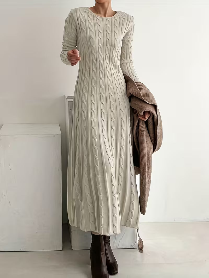 Amelia | Stylish Slim-Fit Knit Dress