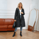 Alyssa | Women's Waterproof Over-Knee Trench Coat
