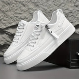 Stratford Leather Sneakers - Threadford