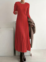 Amelia | Stylish Slim-Fit Knit Dress
