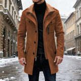 Dorothea | Men’s Tailored Trench Coat with Lapel Collar