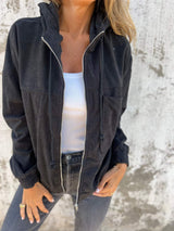 Mabel | Comfortable Hooded Jacket