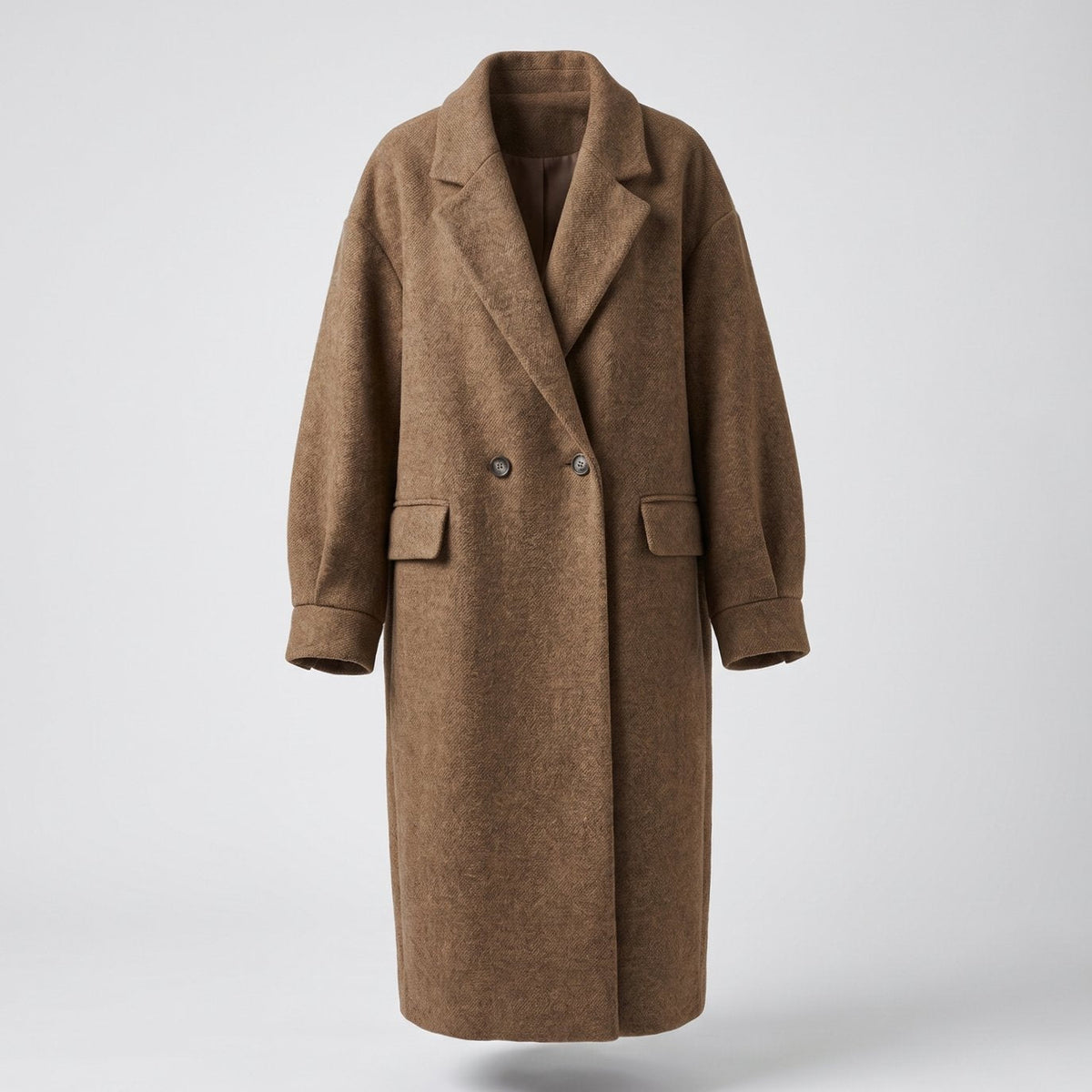 Sienna | Elegant Long Double-Breasted Coat