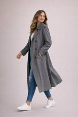 Sophia | Women's Double-Breasted Belted Trench Coat