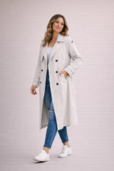Sophia | Women's Double-Breasted Belted Trench Coat