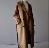 Alexandra | Women's Long Double-Breasted Coat