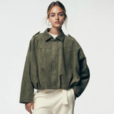 Diana | Casual Oversized Bomber Jacket for Women