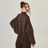 Diana | Casual Oversized Bomber Jacket for Women