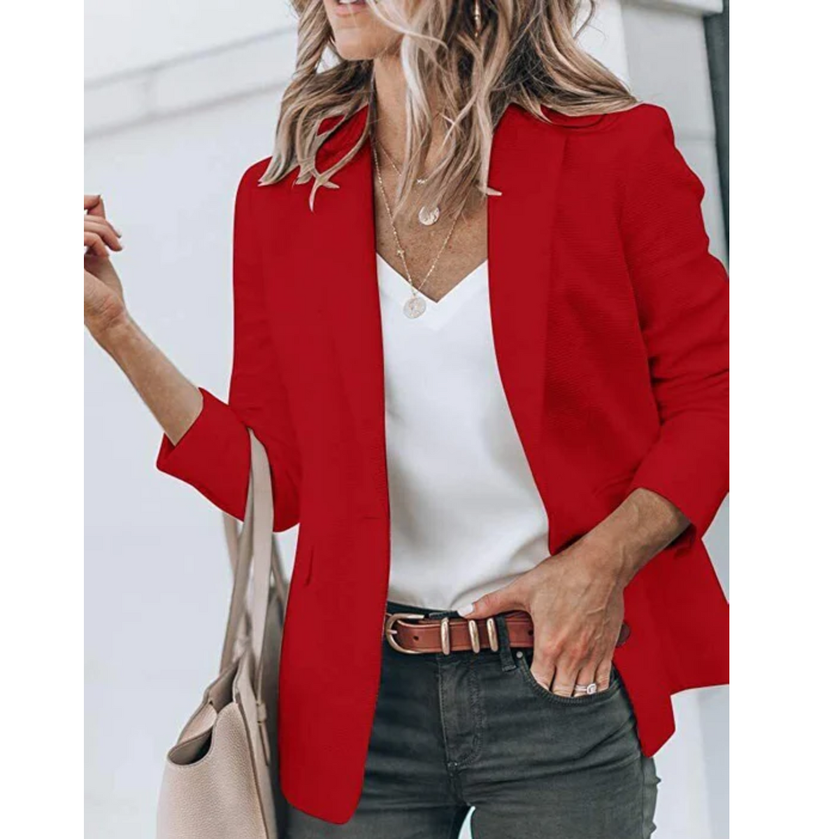 Alessia | Women's Tailored Long-Sleeve Blazer