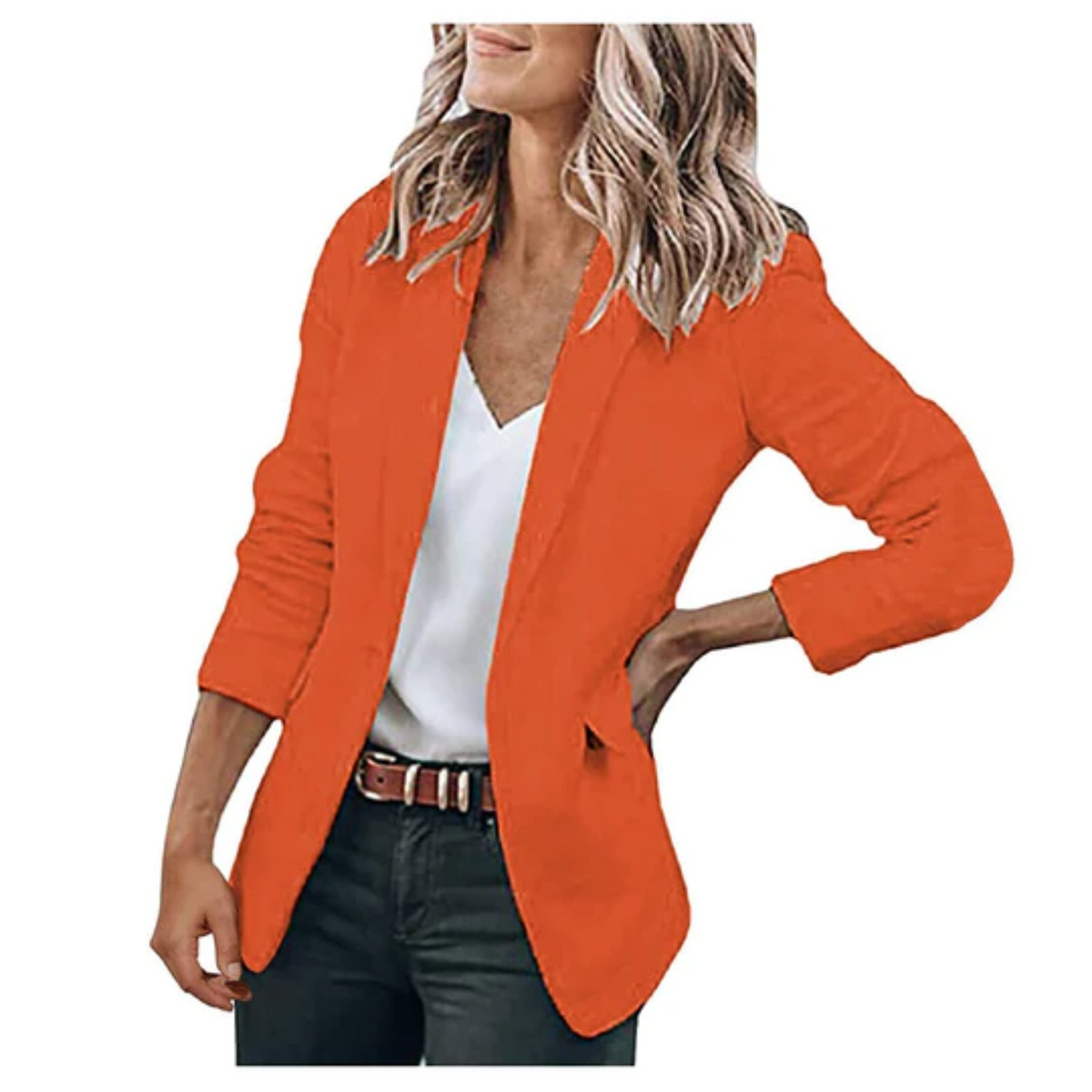 Alessia | Women's Tailored Long-Sleeve Blazer