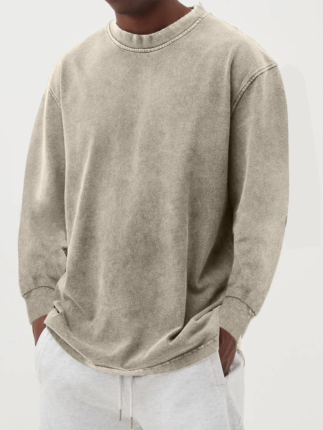 Grant | Men's Oversized Long Sleeve Knit Sweater